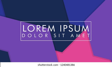 abstract colorful hexagon background vector design with shadow