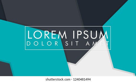 abstract colorful hexagon background, vector design with shadow