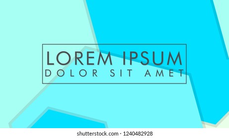 abstract colorful hexagon background vector design with shadow