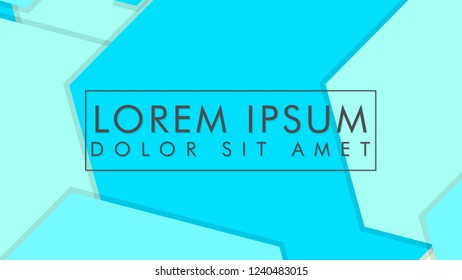 abstract colorful hexagon background vector design with shadow