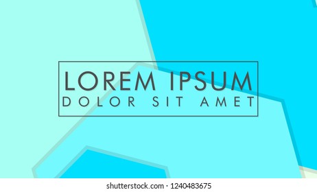 abstract colorful hexagon background vector design with shadow