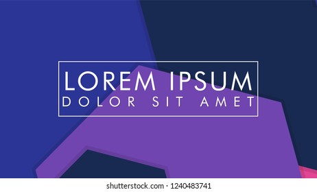 abstract colorful hexagon background vector design with shadow