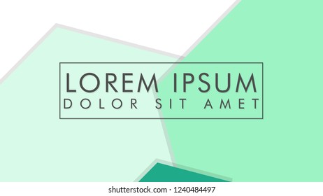 abstract colorful hexagon background vector design with shadow and color green gradient
