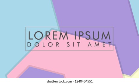 abstract colorful hexagon background vector design with shadow