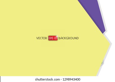 Abstract colorful hexagon background, vector design with shadow
