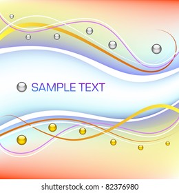 Abstract colorful holiday background