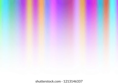 Abstract colorful holographic vector background. Template for presentation and for your design. Cover to web design. Abstract colorful gradient