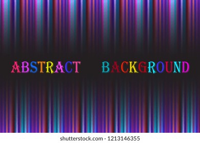 Abstract colorful holographic vector background. Template for presentation and for your design. Cover to web design. Abstract colorful gradient