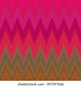 Abstract colorful horizontal chevron pattern background design