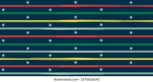 Abstract colorful horizontal stripes background. Vector illustration
