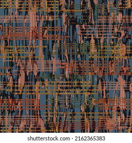 Abstract colorful horizontal and vertical striped texture pattern 0n dark background. Grunge stripe texture pattern.