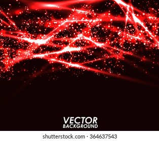 Abstract colorful ight pattern technology background.
