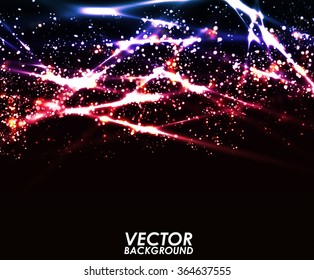 Abstract colorful ight pattern technology background.