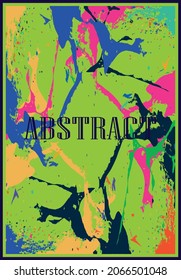 Abstract colorful illustration for anything