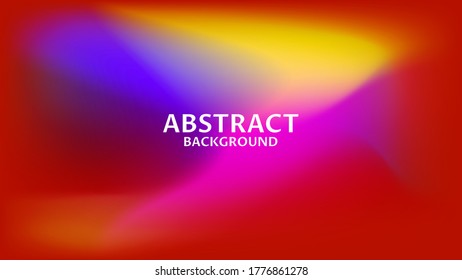 ABSTRACT COLORFUL ILLUSTRATION BACKGROUND WITH GRADIENT LIQUID COLOR. GOOD FOR MODERN WALLPAPER ,COVER POSTER DESIGN