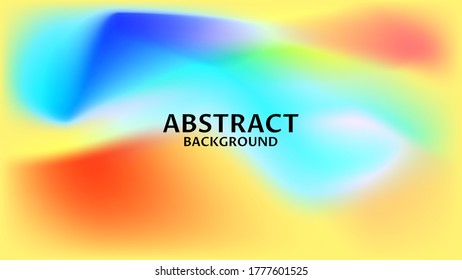 ABSTRACT COLORFUL ILLUSTRATION BACKGROUND WITH GRADIENT LIQUID COLOR. GOOD FOR MODERN WALLPAPER ,COVER POSTER DESIGN