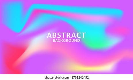 ABSTRACT COLORFUL ILLUSTRATION BACKGROUND WITH GRADIENT LIQUID COLOR. GOOD FOR MODERN WALLPAPER ,COVER POSTER DESIGN