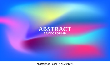 ABSTRACT COLORFUL ILLUSTRATION BACKGROUND WITH GRADIENT LIQUID COLOR. GOOD FOR MODERN WALLPAPER ,COVER POSTER DESIGN