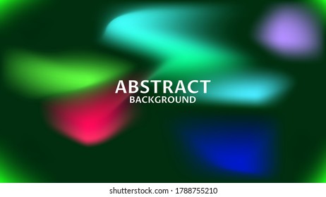 ABSTRACT COLORFUL ILLUSTRATION BACKGROUND WITH GRADIENT LIQUID COLOR. GOOD FOR MODERN WALLPAPER ,COVER POSTER DESIGN