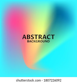 ABSTRACT COLORFUL ILLUSTRATION BACKGROUND WITH GRADIENT LIQUID COLOR. BLURRED TEMPLATE. GOOD FOR MODERN WALLPAPER ,COVER POSTER DESIGN
