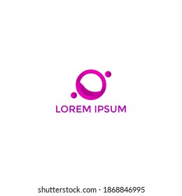 ILUSTRACIÓN ABSTRACTA COLORIDA CIRCLE TECH LOGO DISEÑO VECTOR GRÁFICO BUENO PARA EMPRESA DE TECNOLOGÍA DE MARCA, APPS