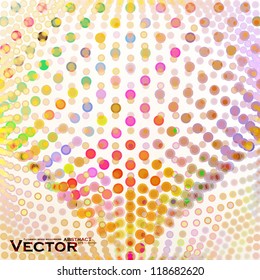 Abstract colorful illustration, creative vector background eps10.