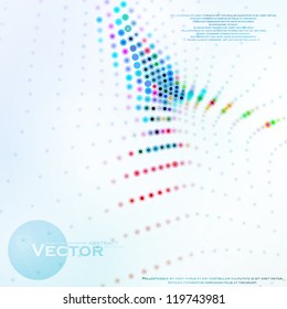 Abstract colorful illustration, creative vector eps10.