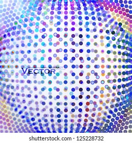 Abstract colorful illustration, creative vector background eps10.