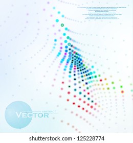 Abstract colorful illustration, creative vector eps10.