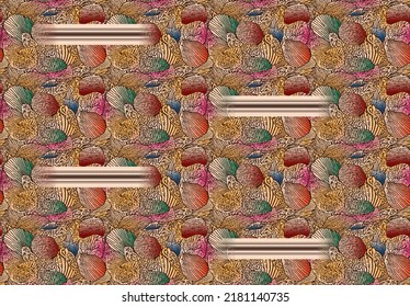 Abstract colorful indian saree pattern background design