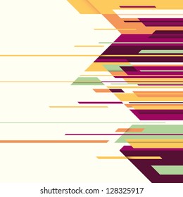 Abstract colorful layout. Vector illustration.