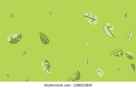 Abstract colorful Leaves background pattern