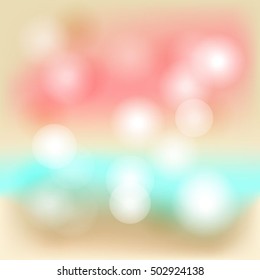 Abstract colorful light background. Vector illustration