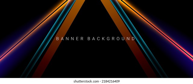 Resumen de color claro diseño dinámico fondo oscuro