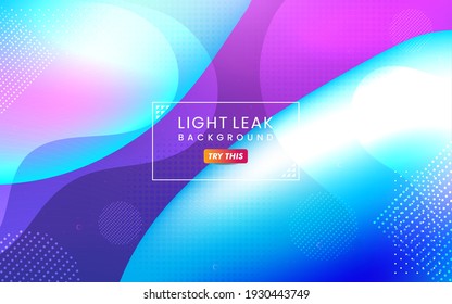Resumen Fondo colorido de fuga de luz. Fondo Dinámico Moderno Usable para Tarjeta de Saludo, Banner, Landing Page, Fondo de Presentación, Etc.	