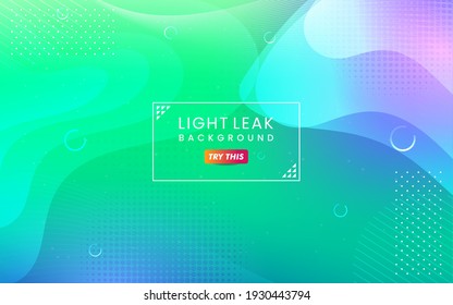 Resumen Fondo colorido de fuga de luz. Fondo Dinámico Moderno Usable para Tarjeta de Saludo, Banner, Landing Page, Fondo de Presentación, Etc.	