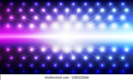 Abstract colorful light and shade creative technology background. Vector illustration.