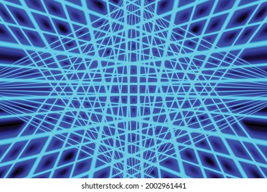Resumen de trazas de luz coloridas con efecto de desenfoque del movimiento. Fondo de velocidad. diseño de concepto luminoso. Ilustración del vector