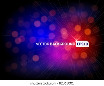 Abstract Colorful Lights Background 3