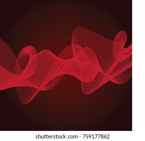 abstract colorful line background