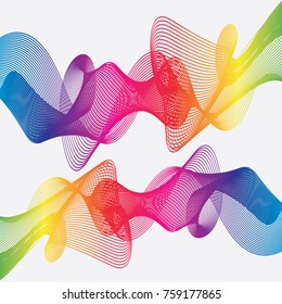 abstract colorful line background