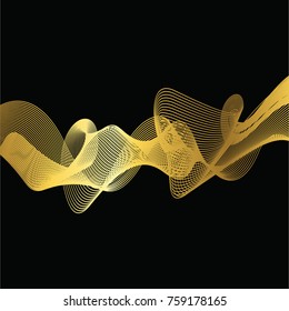 abstract colorful line background template