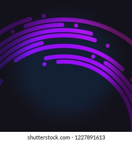 Abstract colorful line background vector