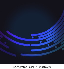 Abstract colorful line background vector