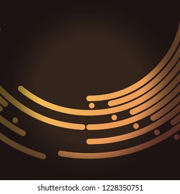 Abstract colorful line background vector