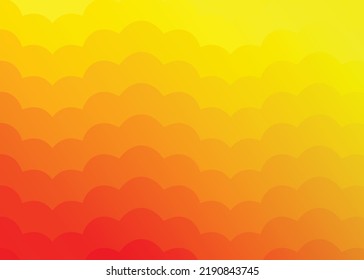 Abstract colorful line design background t, yellow and red
