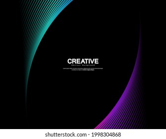 Abstract colorful line vector background. Stripe modern design for your ideas, Banners, Placards, Posters. Eps10 vector template.