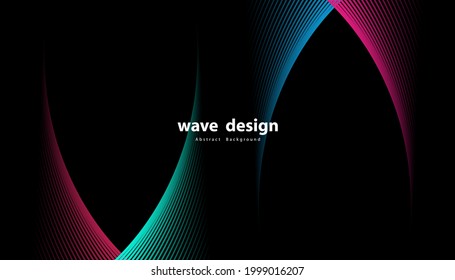 Abstract colorful line vector background. Stripe modern design for your ideas, Banners, Placards, Posters. Eps10 vector template.