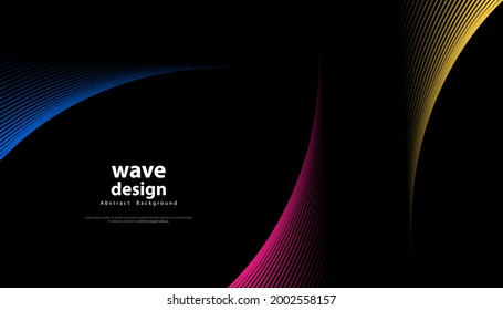 Abstract colorful line vector background. Stripe modern design for your ideas, Banners, Placards, Posters. Eps10 vector template.