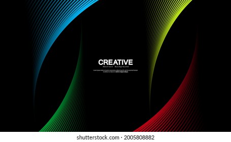 Abstract colorful line vector background. Stripe modern design for your ideas, Banners, Placards, Posters. Eps10 vector template.